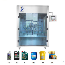 Automatic engine/motor/lubricant oil Machine de remplissage,remplissage de bouteilles machine